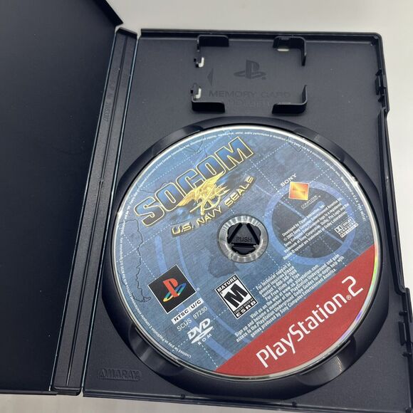 Socom: U.S. Navy Seals (Sony PlayStation 2, 2003) PS2 - Tested - Picture 5 of 6